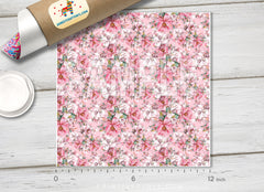 Graceful Roses flowers Patterned HTV 160