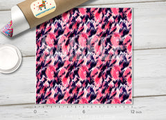 Abstract Ikat Patterned Adhesive Vinyl 201