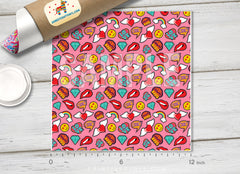 Pop Art Patch Patterned HTV 164