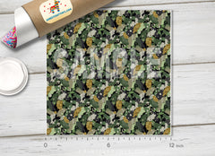 Camouflage Patterned Adhesive Vinyl 159