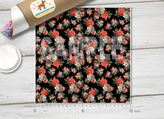 Flowers Patterned HTV 117