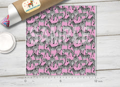 Zebra Patterned Adhesive Vinyl 248