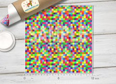 Puzzle Patterned Adhesive Vinyl 157