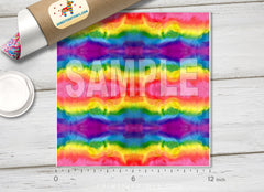 Rainbow Fur Patterned HTV 1424