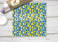 Lemon Patterned HTV 1123