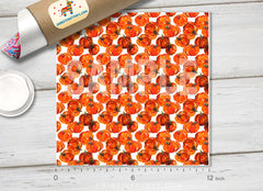 Pumpkin Craft Patterned HTV H008