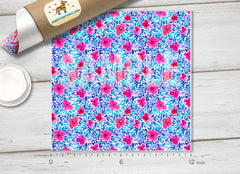 Flower Patterned Adhesive Vinyl 390