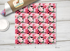 Flowers Peonies Patterned HTV 442