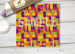 Block Toy Puzzle Toy Patterned HTV 375