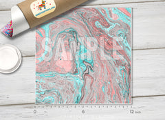 Green Marble Patterned HTV 1062