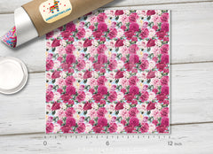 Floral Abstract Pattern Adhesive Vinyl 536