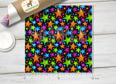 Sparkle Stars Patterned Adhesive Vinyl 406
