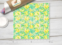 Lilly P Inspired Summer Floral Pattern Printed HTV-L020