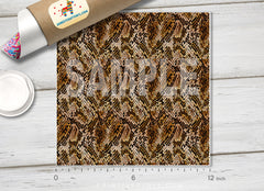 Snake Python Patterned HTV 1139