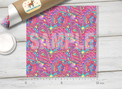 Lilly P Inspried Orient Paisely Patterned HTV-L013