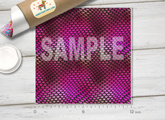 Mermaid Scales Patterned HTV 381