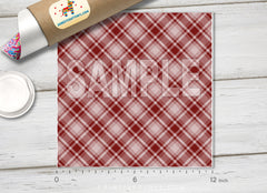 Tartan Plaid Patterned Adhesive Vinyl 461