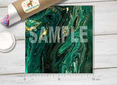 Green Marble Patterned HTV 1068