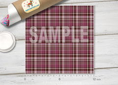 Check Plaid Tartan Patterned HTV 593