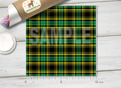 Retro tartan plaid      Patterned HTV 452