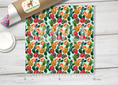 Tropical Pineapple Patterned HTV 1121