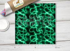 Electricity Lightning Patterned Adhesive Vinyl 413