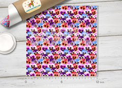 Flowers  Patterned HTV 672