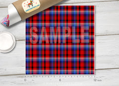 Plaid Pattern Adhesive Vinyl 565