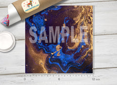 Blue Marble Patterned HTV 1059