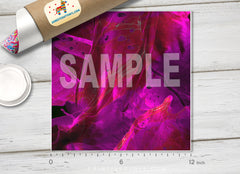 Abstract Claret, Violet, Purple Patterned HTV- 910