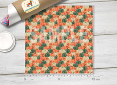 Pumpkin Patterned HTV 1412