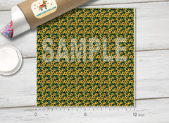 Sunflowers Patterned HTV 750