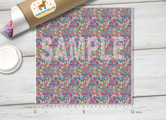 Abstract Ethnic Patterned HTV  178