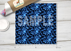 Electricity Lightning Patterned Adhesive Vinyl 087