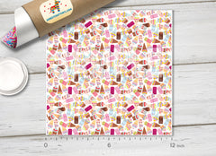 Ice ream Emoji Patterned HTV 103