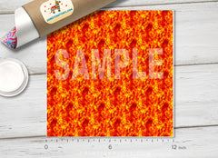 Fire Flame Patterned HTV 392
