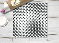 Paw Dog Foot print Patterned HTV- 919