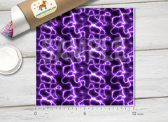 Electricity Lightning Patterned Adhesive Vinyl 412