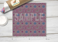 Bohemian Mandala Patterned Adhesive Vinyl 262
