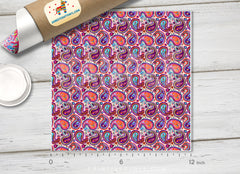 Paisley Patterned Adhesive Vinyl 272