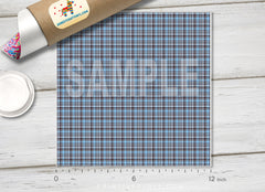 Check Plaid Tartan  Patterned HTV  592