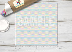 Pastel Chevron Patterned HTV 1435