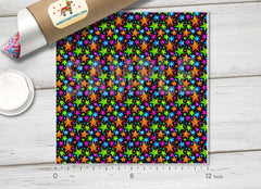 Sparkle Stars Patterned Adhesive Vinyl 406