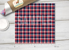 Checker Plaid Patterned HTV 096