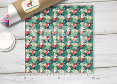 Tropical Plants Patterned Adhesive Vinyl 082
