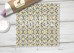 Retro Geometric Patterned HTV 1407