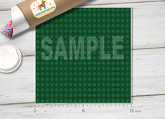 Saint Patrick's Day argyle Patterned HTV 359