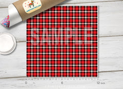 Plaid Tartan Patterned HTV 263