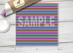 Serape Stripes Patterned HTV 667