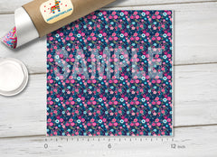 Ditsy Floral Patterned Vinyl/ Indoor / Outdoor/ Heat Transfer Vinyl- 929 - Printive Vinyl | Patterned Vinyl